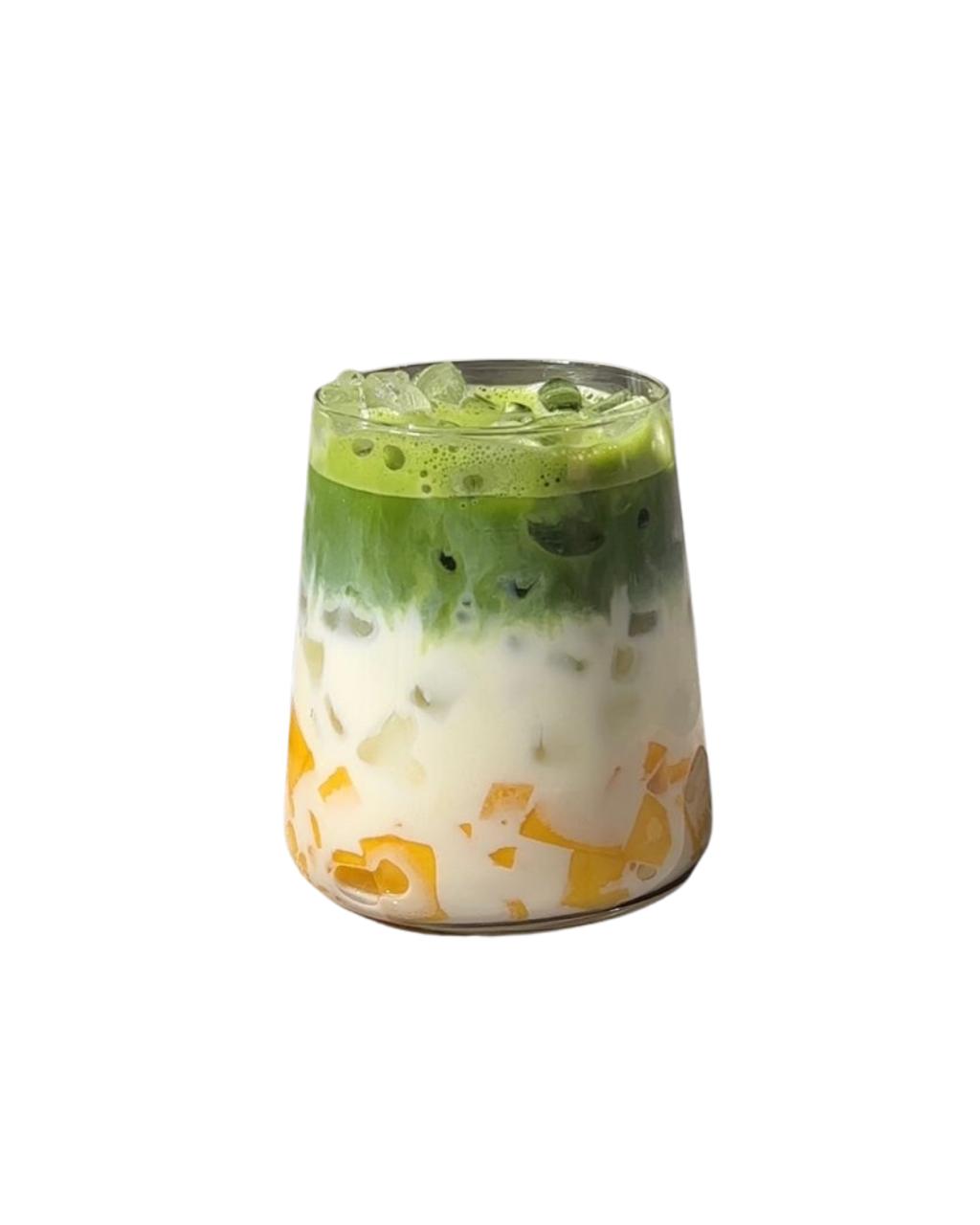 🥭 Mango Matcha Latte